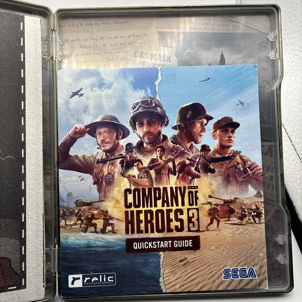 Company of Heroes 3 Launch Steelbook Edition - PC - ( NO GAME )